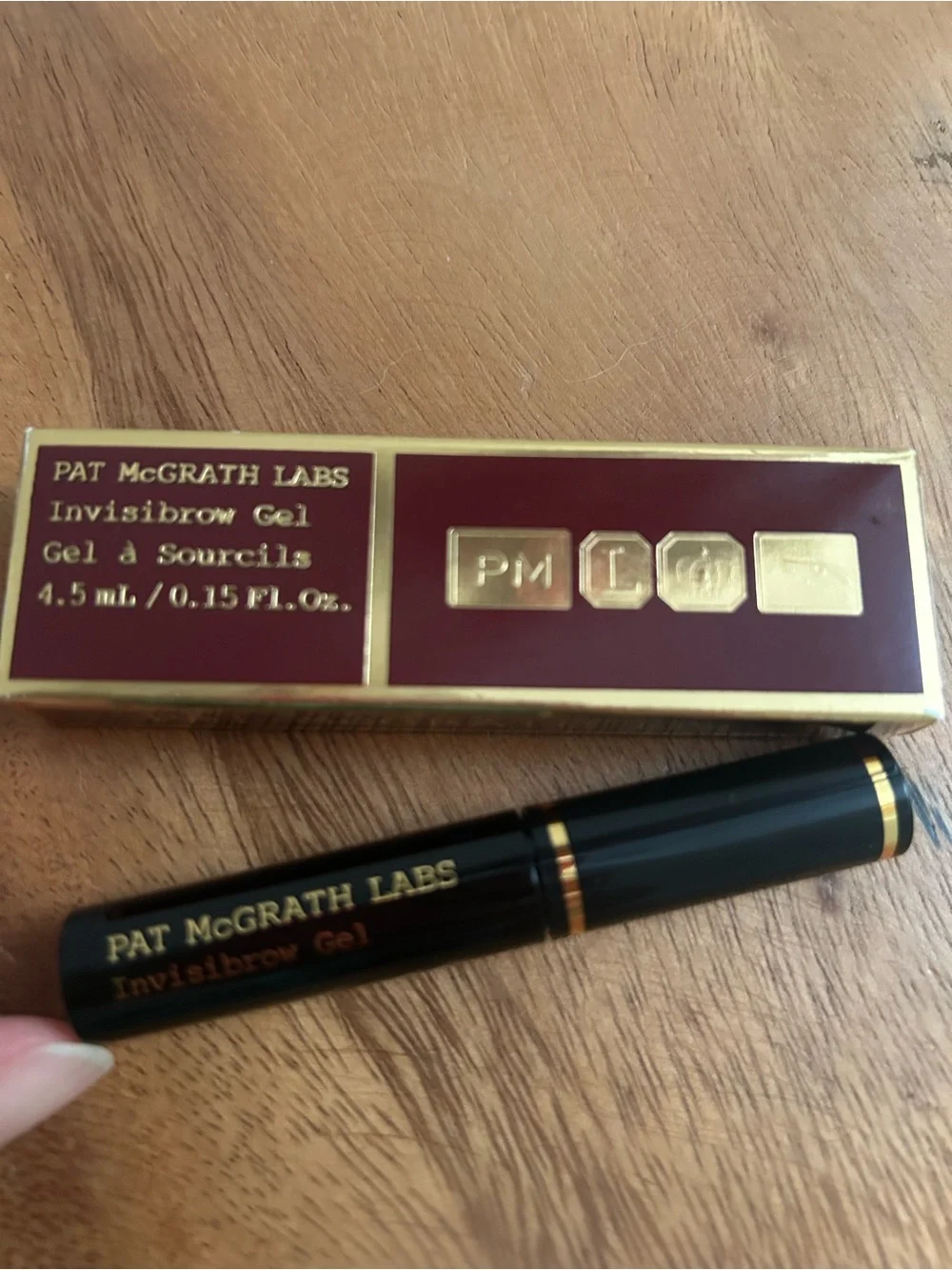 PAT McGRATH LABS Invisibrow Eyebrow Gel in Bleach Blonde